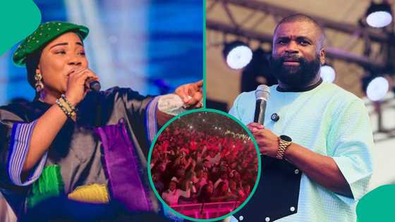 "Gen Z is the most religious generation alive?" Mercy Chinwo's hubby shares proof from her UK show