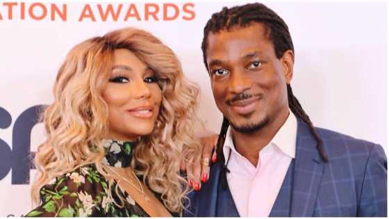 American singer Tamar Braxton talks relationship with Nigerian boyfriend David Adefeso