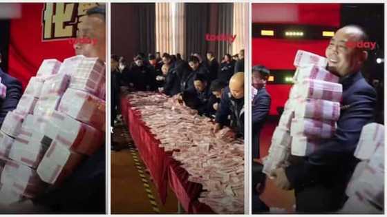 Garin dadi: An yi rabon 'cash' a kasar Sin, bidiyo ya nuna miliyoyin da aka ba ma'aikatan kamfani kyauta