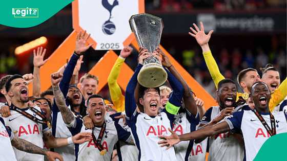 4 Nigerian players who received medals after Tottenham win UEFA Europa League