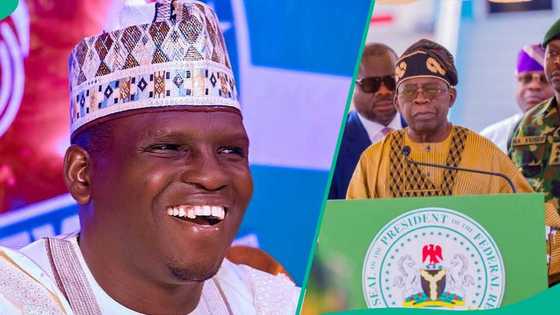 APC supporter caught spraying naira notes on Tinubu’s singer Rarara in trending Video