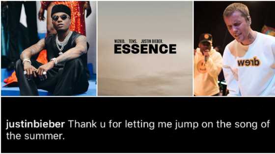 Justin Bieber thanks Nigerian singer Wizkid for being on Essence remix, calls it song of the summer