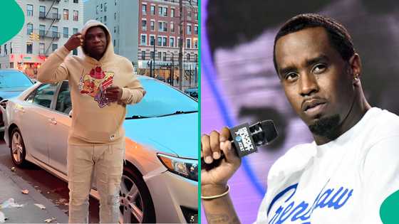 Speed Darlington boldly rocks a Diddy mask over his face in clip, taunts opponent: "Burna is typing"