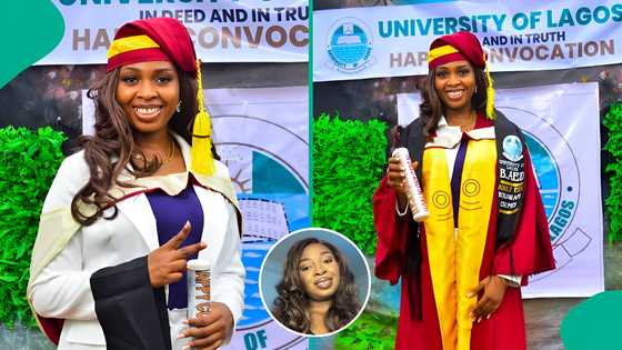 UNILAG graduate celebrates completing her studies at 30 after years of challenges