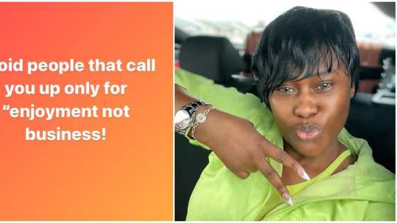 Actress Uche Jombo advises her fans to be careful of the kind of friends they have