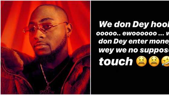 Davido laments about lockdown, says he's dipping hands into his savings