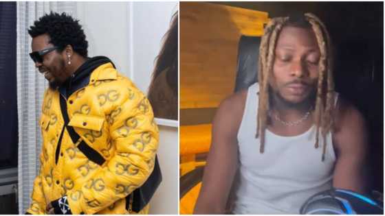 Baddo will always help: Nigerians react as Olamide welcomes new artiste to YBNL, shares his freestyle video