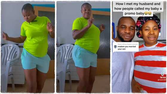 "He is a good man": Lady gets pregnant for Nigerian man in Europe so he won't be deported, video emerges