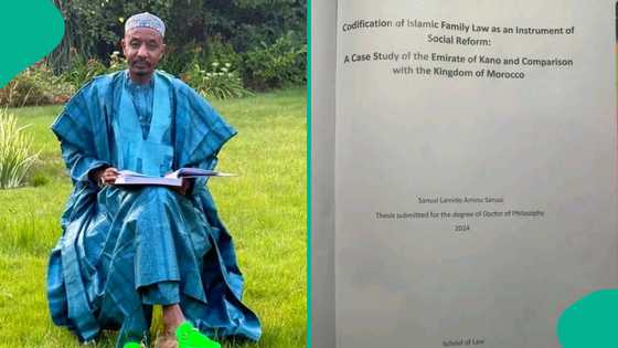 Sarki Sanusi II ya kammala digirin digirgir, ya samu PhD da rigimar sarauta ta lafa