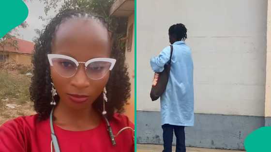 Lady who looked closely at student's feet cries out, posts video of what she saw