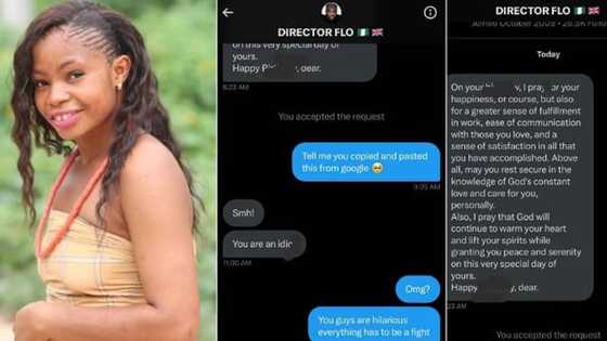 "He blocked me": Lady leaks strange chat with man who sent her long epistle on birthday, messages go viral