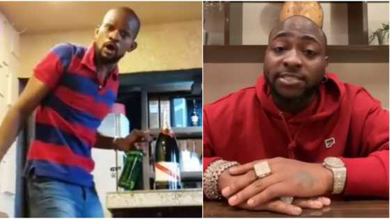 Audio fundraiser: Days after begging Davido, Uche Maduagwu demands singer drop list of orphanages to get N250m