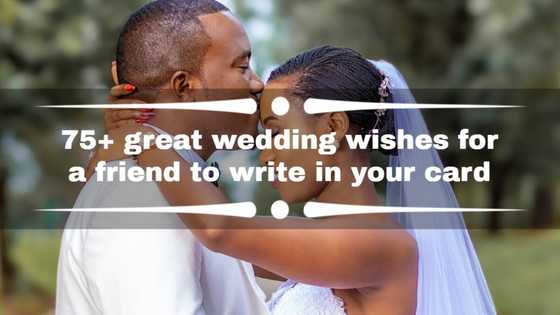 75+ great wedding wishes for a friend to write in your card