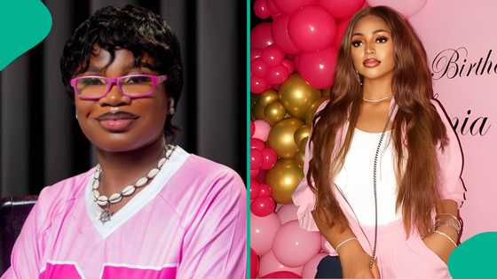 "She was acting somehow": Lady who saw actress Regina Daniels in Owerri narrates how she behaved