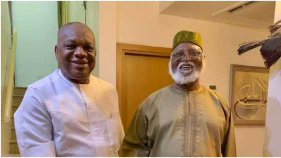 Another night meeting: Kalu visits influential Nigerian ex-president