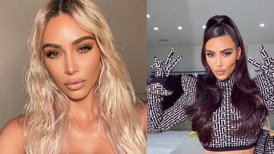 This is 40: Kim Kardashian serves enviable body goals in tiny swimsuit