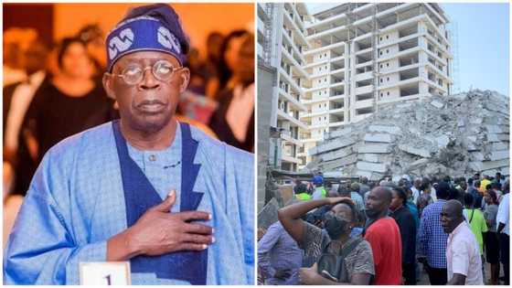 Ikoyi Collapse: I endorse Sanwo-olu’s order for an investigation into this tragedy, Tinubu breaks silence