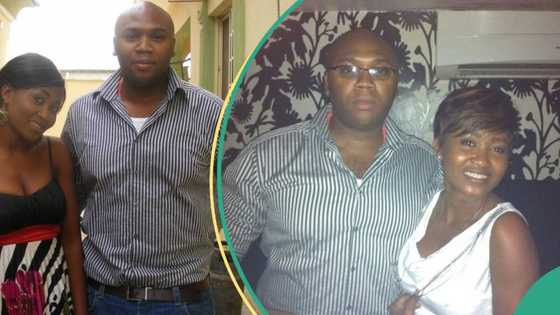 "We met when he turned 30": Mary Njoku marks hubby's birthday with throwback pics of dating days