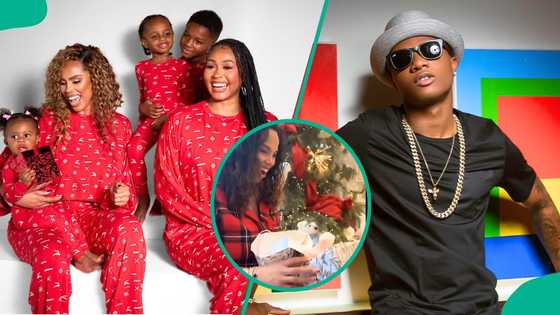 Wizkid Surprises Baby Mama Jada P With Luxury Gift Amid Absence From Christmas Photoshoot