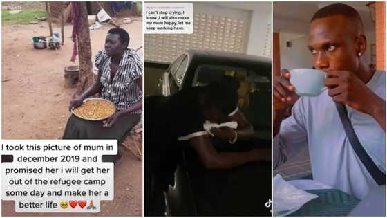Mother cries in video as rich son remembers her suffering, comes back home & changes her life with money
