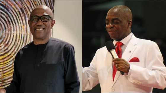 2023 presidency blessing given? Peter Obi meets Bishop Oyedepo in Canaanland