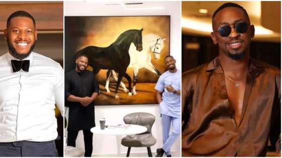 "Saga you are international": BBNaija Frodd praises colleague over beautifully designed artworks