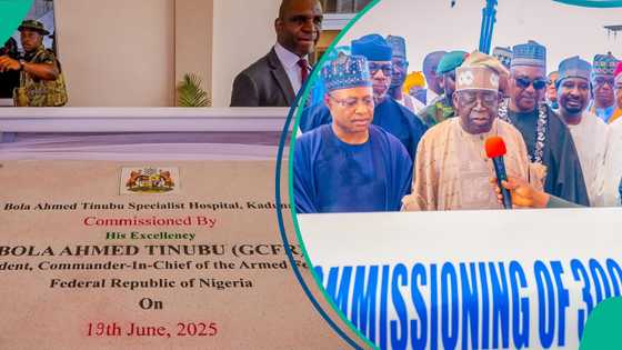 Bayan bude asibitin Tinubu a Kaduna, shugaban kasa ya yi wa jihar alkawari