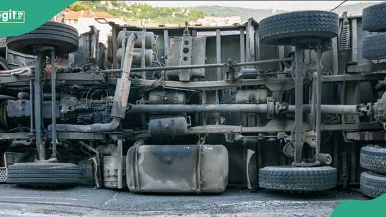 Fuel tanker overturns in Niger as firefighters swing into action