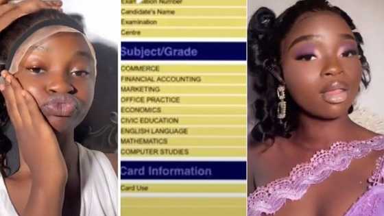 After lavishing N180k on SS3 graduation, girl's WAEC result leaks online, people react