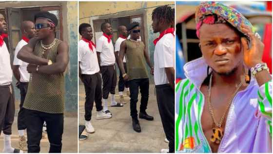 Wahala loading: Netizens express concern over clips from Portable Zazu's music video shoot
