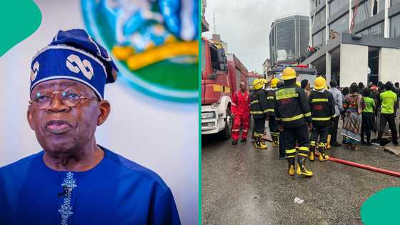 Tinubu reacts as 10 Lagosians die in Afriland Towers fire incident