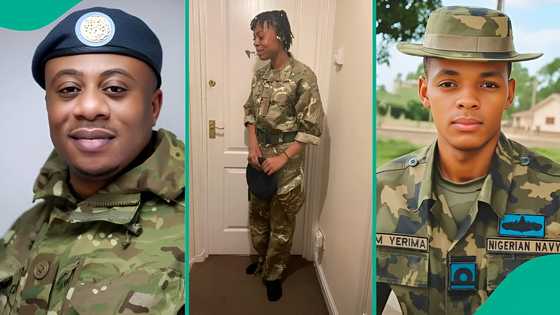"You'll marry my daughter": Military man sends marriage offer to Lt. Yerima, post goes viral