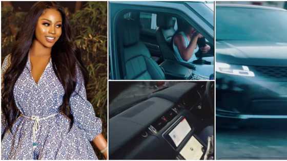 She went to Oba:Mixed reactions as actress Lilian Afegbai acquires 2020 Range Rover worth millions of naira