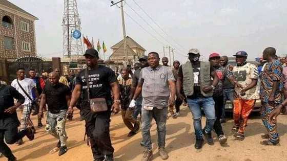 DSS finally shares update on why Sunday Igboho escaped house raid