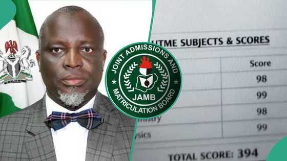 JAMB reacts to purported UTME result of candidate with 394 total score