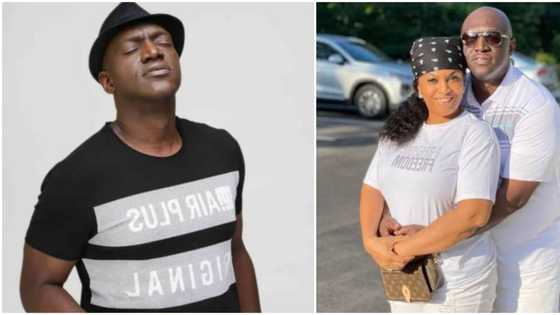 Sammie Okposo's wife shows him support as he returns to social media amid cheating scandal