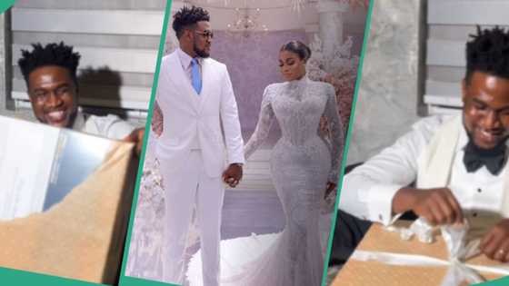 “Femi came to enjoy life”: Veekee James gives hubby PS5, other gifts on wedding night, video trends