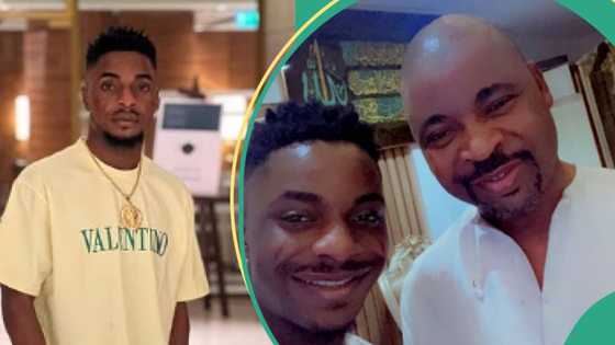 “Money miss road”: Nigerians blast MC Oluomo’s son King West over his ‘Detty December’ plans
