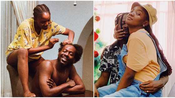 Don't tell me what to do, I have your type at home - Singer Simi cautions hubby Adekunle Gold on Twitter