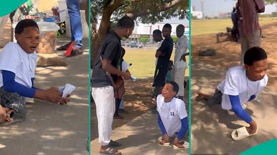 Physically challenged man gets reward after he returned money dropped on floor, video trends