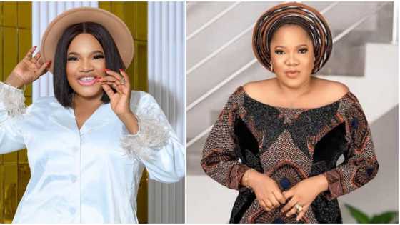 "U think I'm a social media actress?" Toyin Abraham replies critic who said no one would watch her next movie