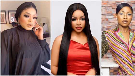 We can't wait - Fans tell Bobrisky as he reveals that he has plans for Nengi and Tacha (video)