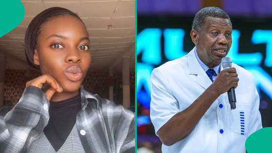 "RCCG sponsored my first tertiary education": Lady who isn't full member of Adeboye's church speaks