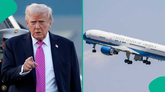 Air Force One: Moment controller cautions commercial pilot for being too close to Trump's plane