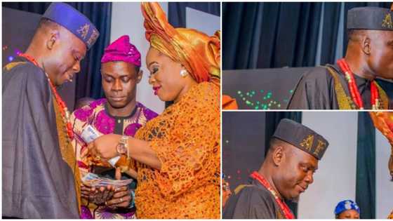 Actor Kunle Afod praises wife after success of his star-studded birthday party, movie premiere, shares photos