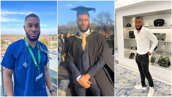 Don't come back: Reactions as Nigerian man in UK bags 2 degrees, starts big businesses, becomes doctor in 5 years