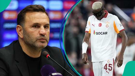 Galatasaray coach provides update on Victor Osimhen's injury ahead of Genclerbirligi clash