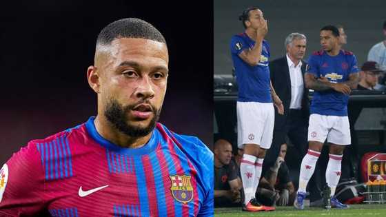 Barcelona striker Depay discloses who is to blame for poor spell at Man United