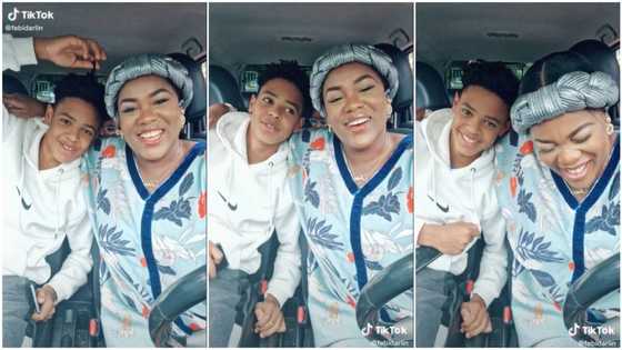 "Teach your children": Video of Nigerian kid in UK speaking Yoruba in funny way makes mum laugh hard