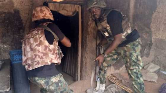 Hotunan yadda rundunar 'Hadarin Daji' ta ragargaza 'yan ta'adda a Zamfara da Katsina